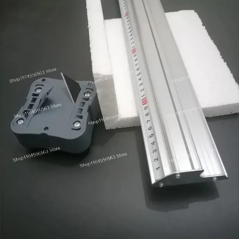 Aluminum Foil PVC Air Duct Slotting Push Knife, Special Extrusion Board Cutting Tool for Air Conditioning Installation