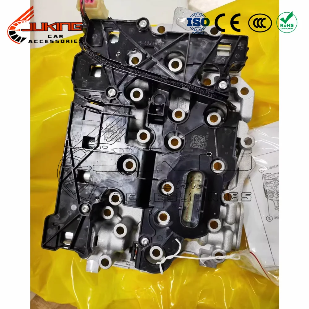 Corpo de Válvula de Transmissão ne6F35 com Solenoides e Placa de Fiação para Ford Edge Taurus Escape Explorer Fusion Transit Connect