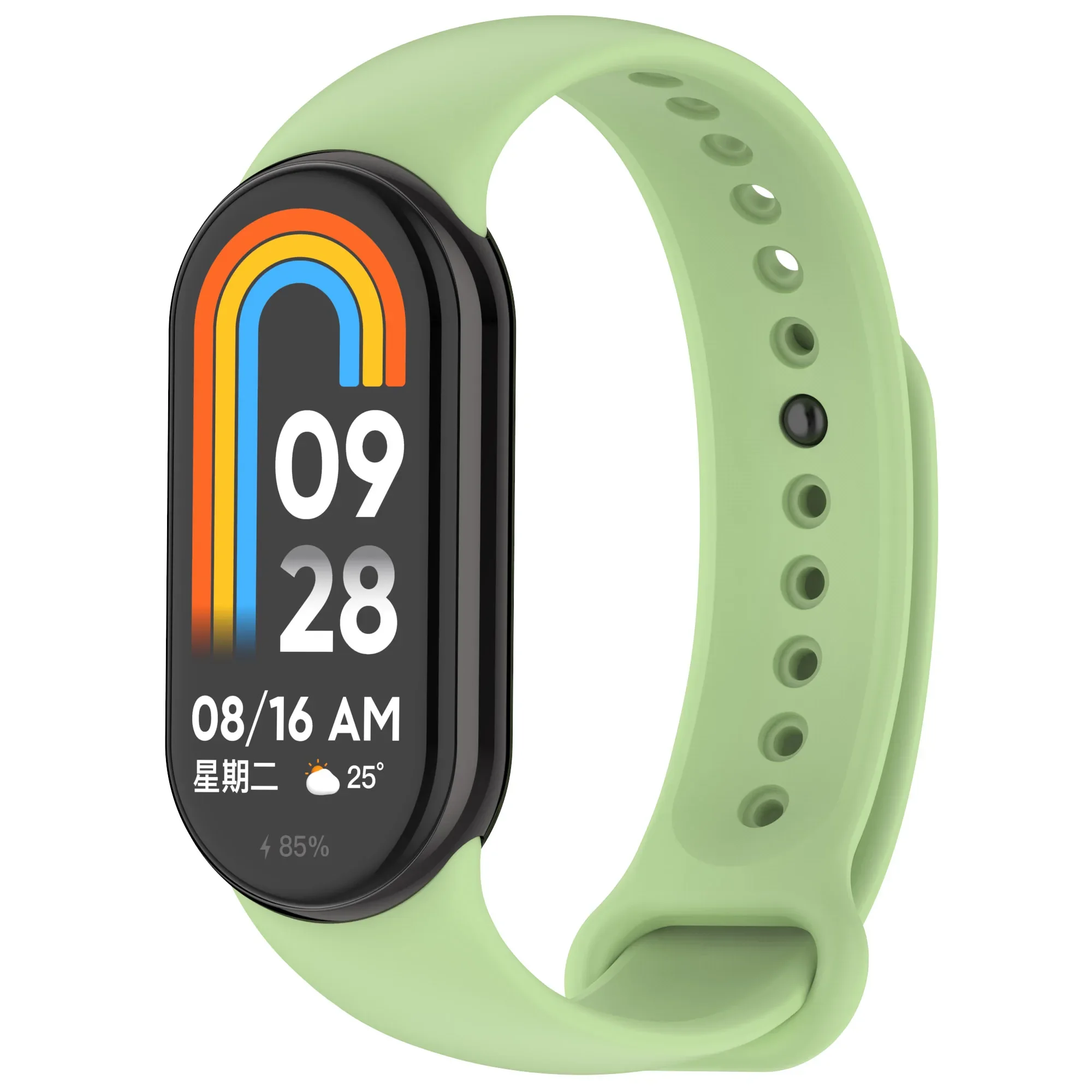 Weiches offizielles Silikonarmband für Xiaomi Mi Band 10, Sport-Smart-Armband, Armband, Mi Band 8 9, Ersatzband, Zubehör, Gürtel