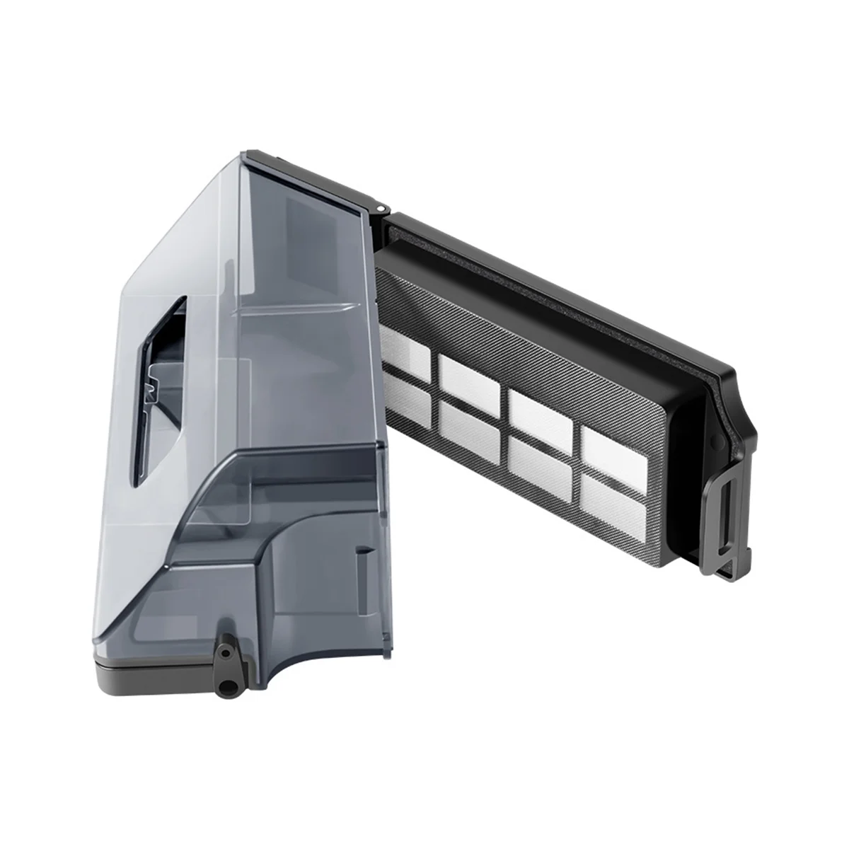 A09G-먼지 상자 Deebot X1 OMNI/ T10 진공 청소기 쓰레기통 액세서리 용 먼지통 컨테이너 부품 흰색