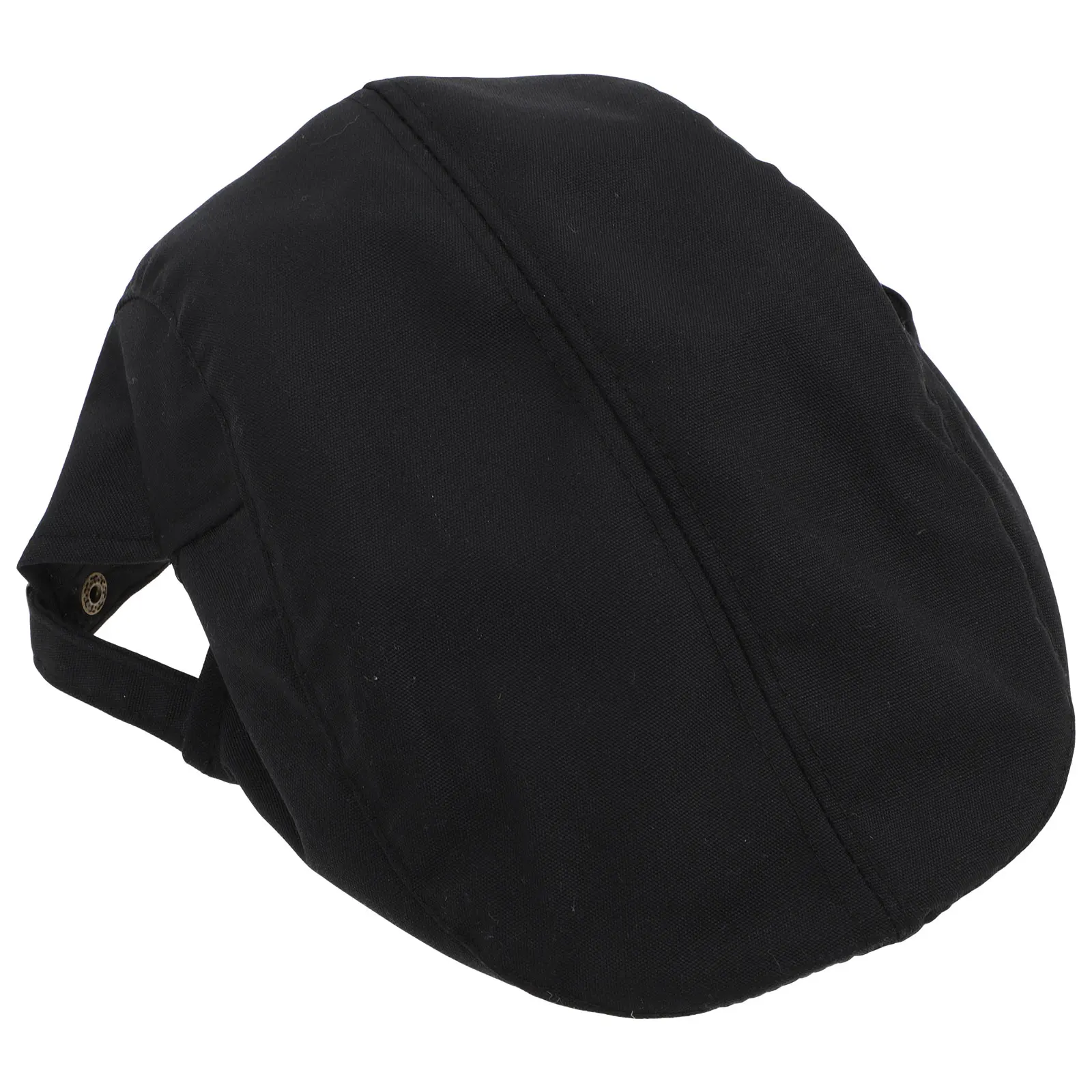 

1pcs Working Chef Hat Black Kitchen Cooking Restaurant Barbecue Waiter Beret Hat Cake Shop Unisex Design Canvas Material