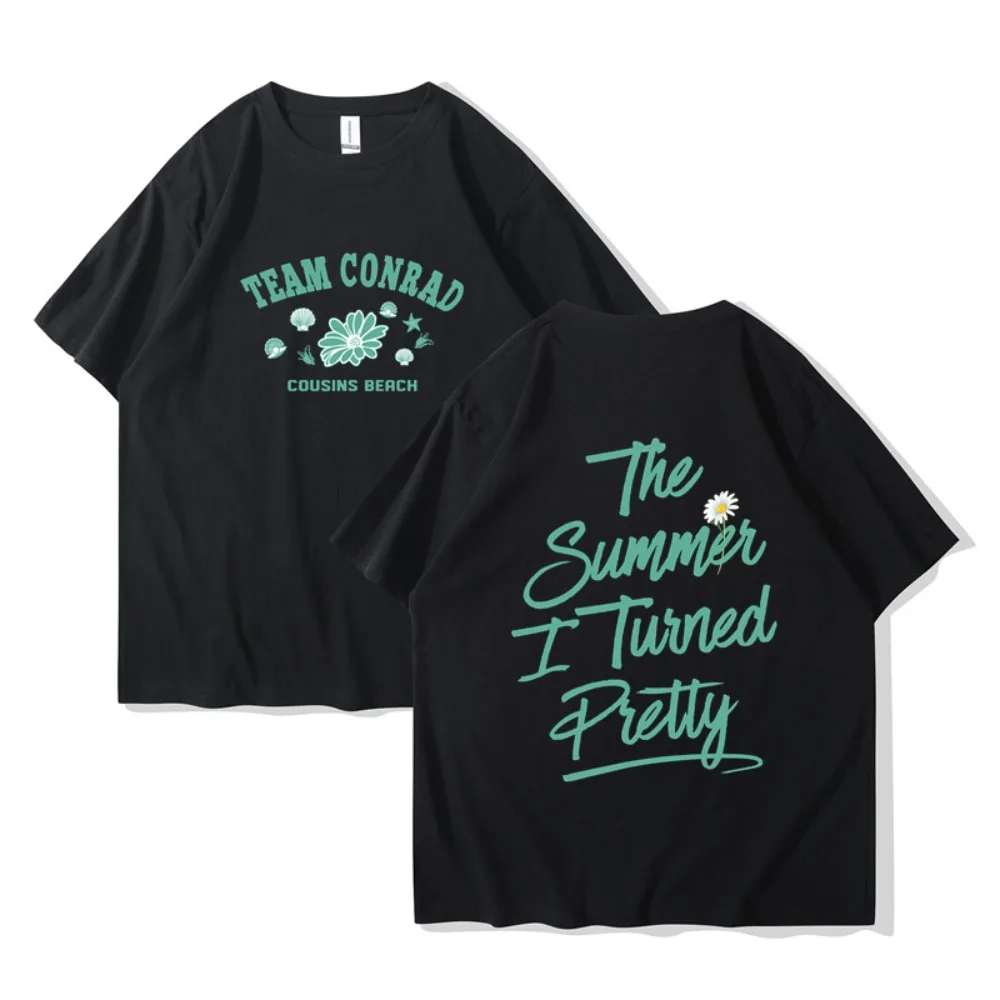 Camiseta de playa The Summer I Turned Pretty Cousins, camiseta de manga corta con cuello redondo del equipo Jeremiah Conrad Merch, ropa para hombres y mujeres