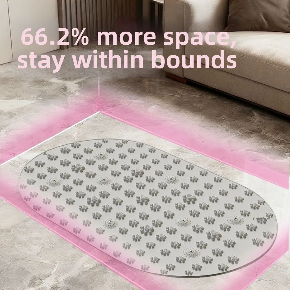 

Soft Silicone Foot Massage Mat Anti Fatigue Magnetic Acupressure Board Creative Anti-Slip Toe Pressing Board Walking Activity