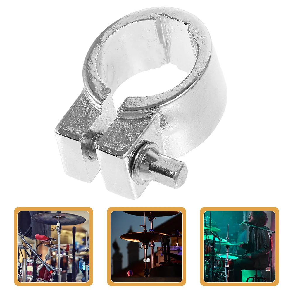 Drum Limit Clamp Bass Memory Lock Accessories Supplies Cymbal Stand Replacement Silver