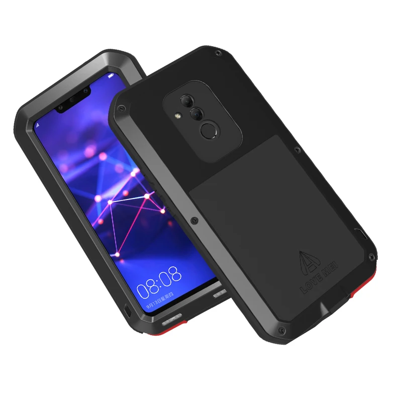 Metal Shockproof Armor For Huawei Mate 30 Pro 20 10 Case Waterproof Full Body Protective Case for Huawei P40 P30 Pro P20 lite