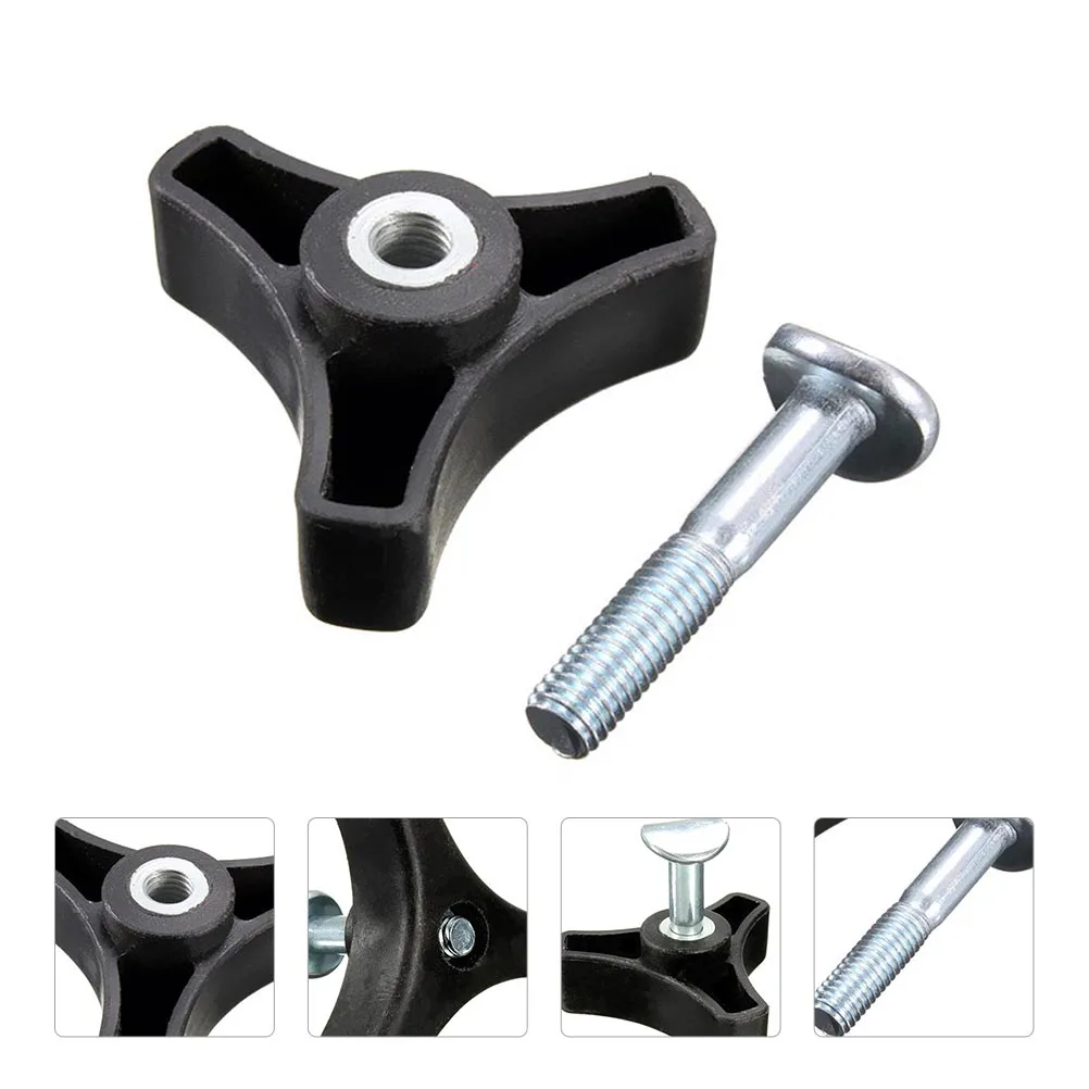 

Lawn Replacement Hay Handle Knob Mower Replace Handle Supplies Handles Grip Bolt for Hay Mower Durable Easy Install
