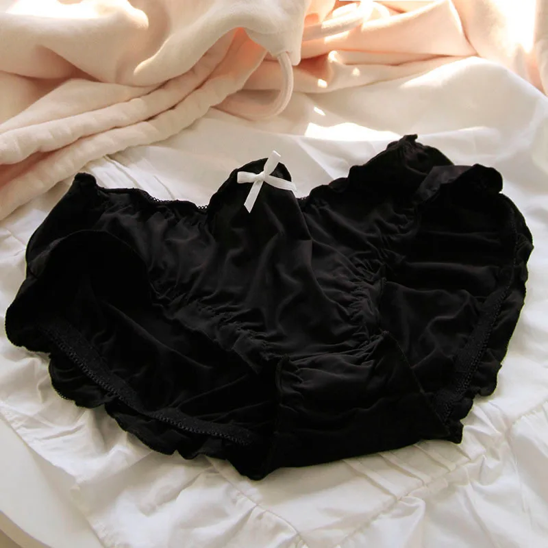 new girls underwear 4pc/lot cotton solid middle waist briefs young girl panties soft Teenagers wholesales students