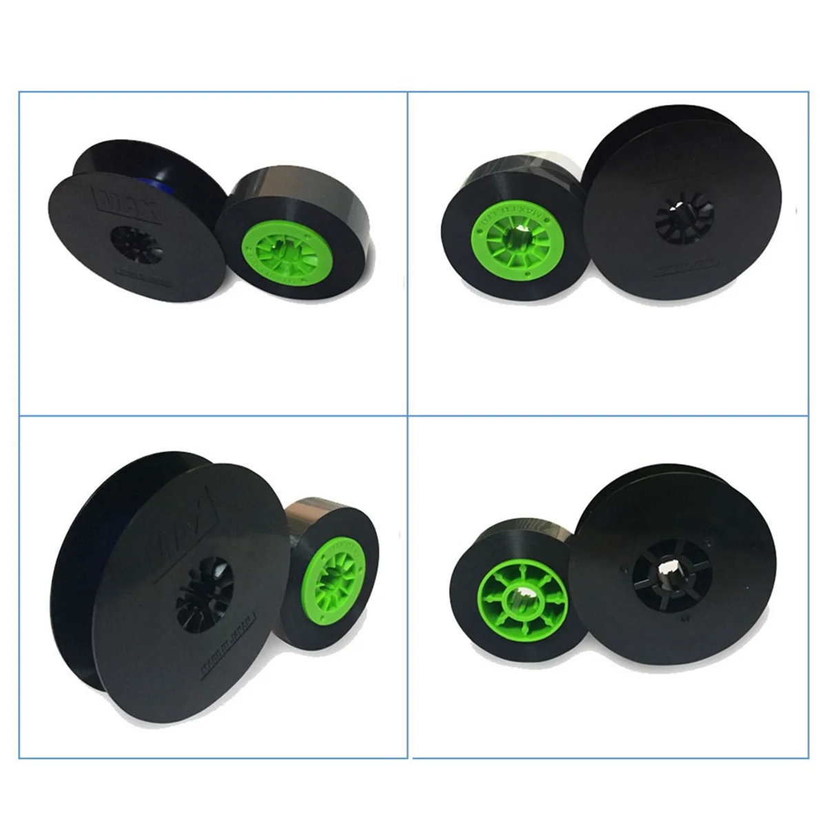 Heißer verkauf 10 Stücke -IR50B Farbband Schwarz Band für MAX LETATWIN Kabel ID Drucker Elektronische Beschriftung Maschine -550A/E