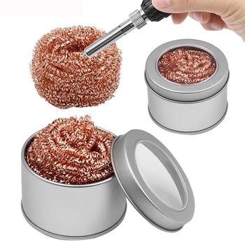Desoldering Cleaning Ball Soldering Iron Mesh Filter Cleanin...