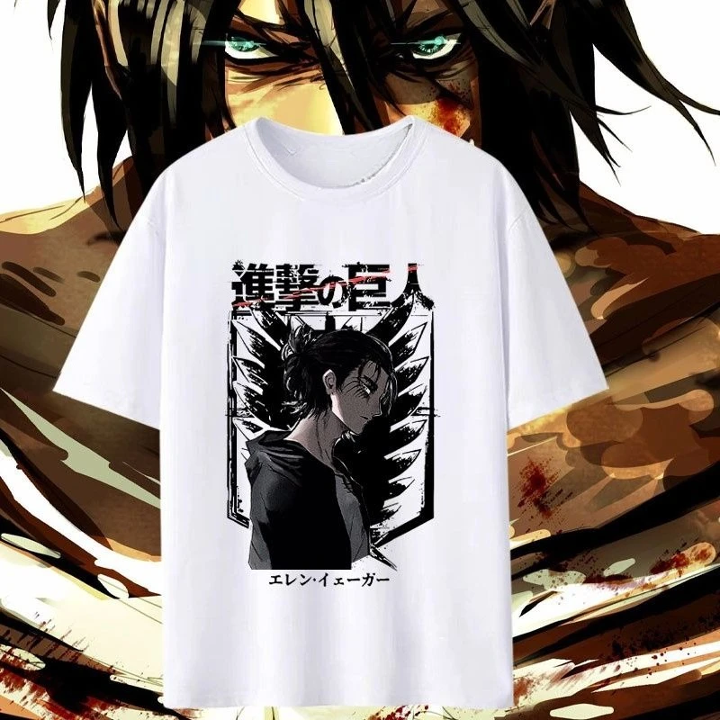 

Attack Giant Толстовка Мужская аниме Периферийная куртка Freedom Wings Аллен Периферийная хлопковая футболка с короткими рукавами Топ с круглым вырезом