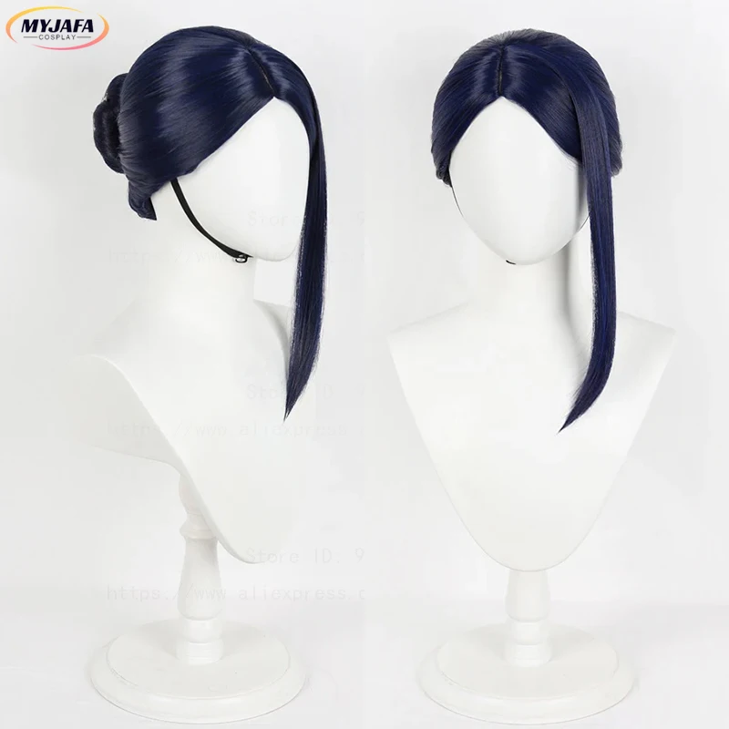 

New Style Commander Caitlyn Cosplay Wig Arcane Season 2 Heat Resitant Synthetic Hair Anime LOL Role Play Wigs With Bun + Wig Cap