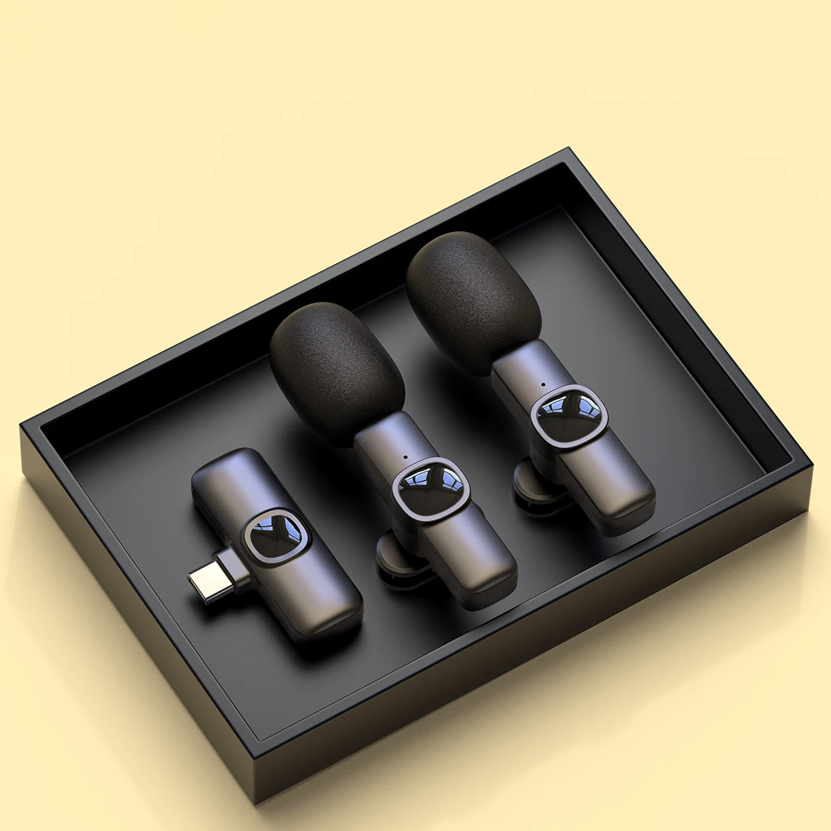 ميكروفون لاسلكي بياقة ، تسجيل الهاتف المحمول ، مشبك طوق Vlog ، ميكروفون صغير ، J 1-Pull ، راديوكين ، جديد