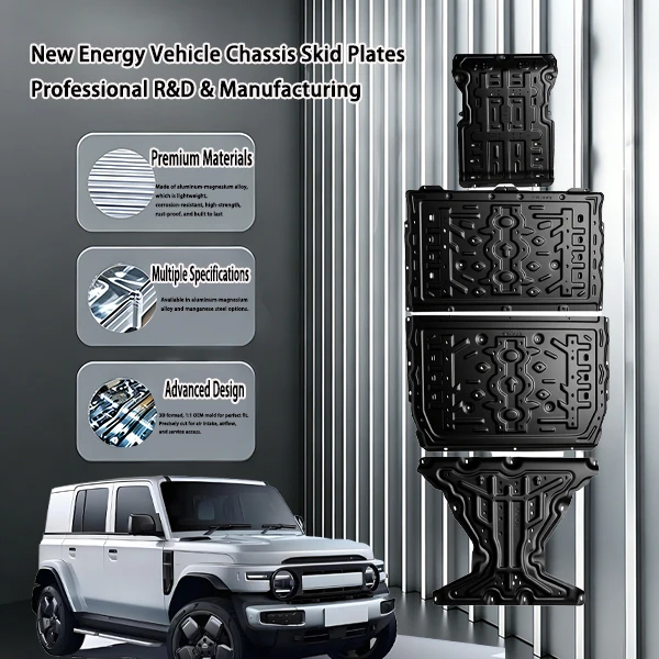 High Quality ICAR V23 Skid Plate Electrostatic Spraying Anti Rust Battery Protection Board