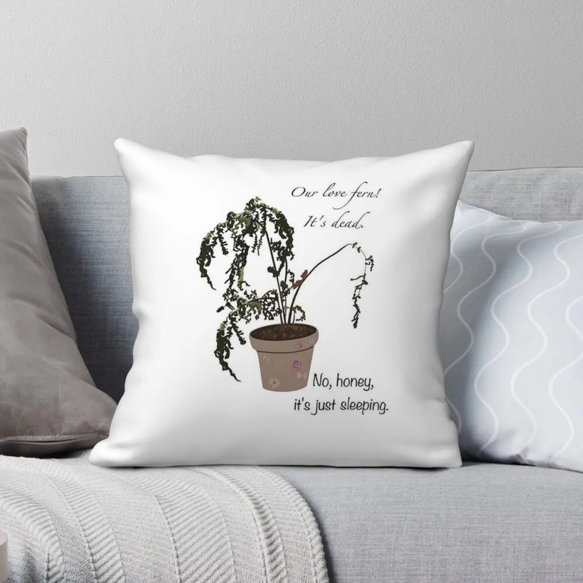 How To Lose A Guy In 10 Days Fern Square Pillowcase Polyester Linen Velvet Zip Decorative Throw Pillow Case Home Cushion Case