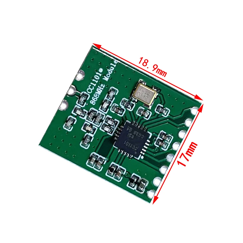 CC1101 Wireless Module Long Distance Transmission Antenna 868MHZ SPI Interface Low Power M115 For FSK GFSK ASK OOK MSK 64-byte