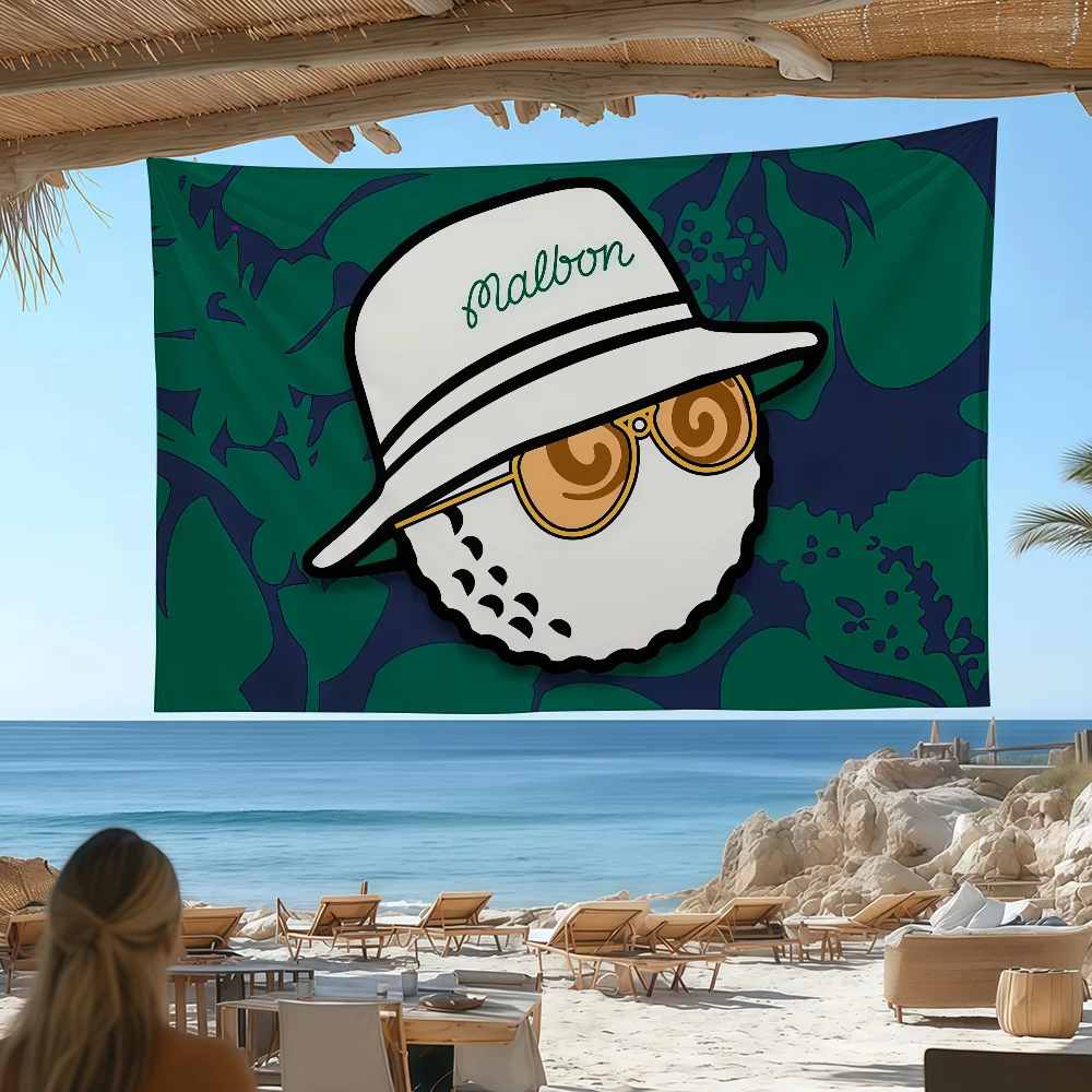 Fashion Luxury M-malbon G-golf-ES flag Custom Camping Garden Decor Party Backdrops Wall Art Family Gifts