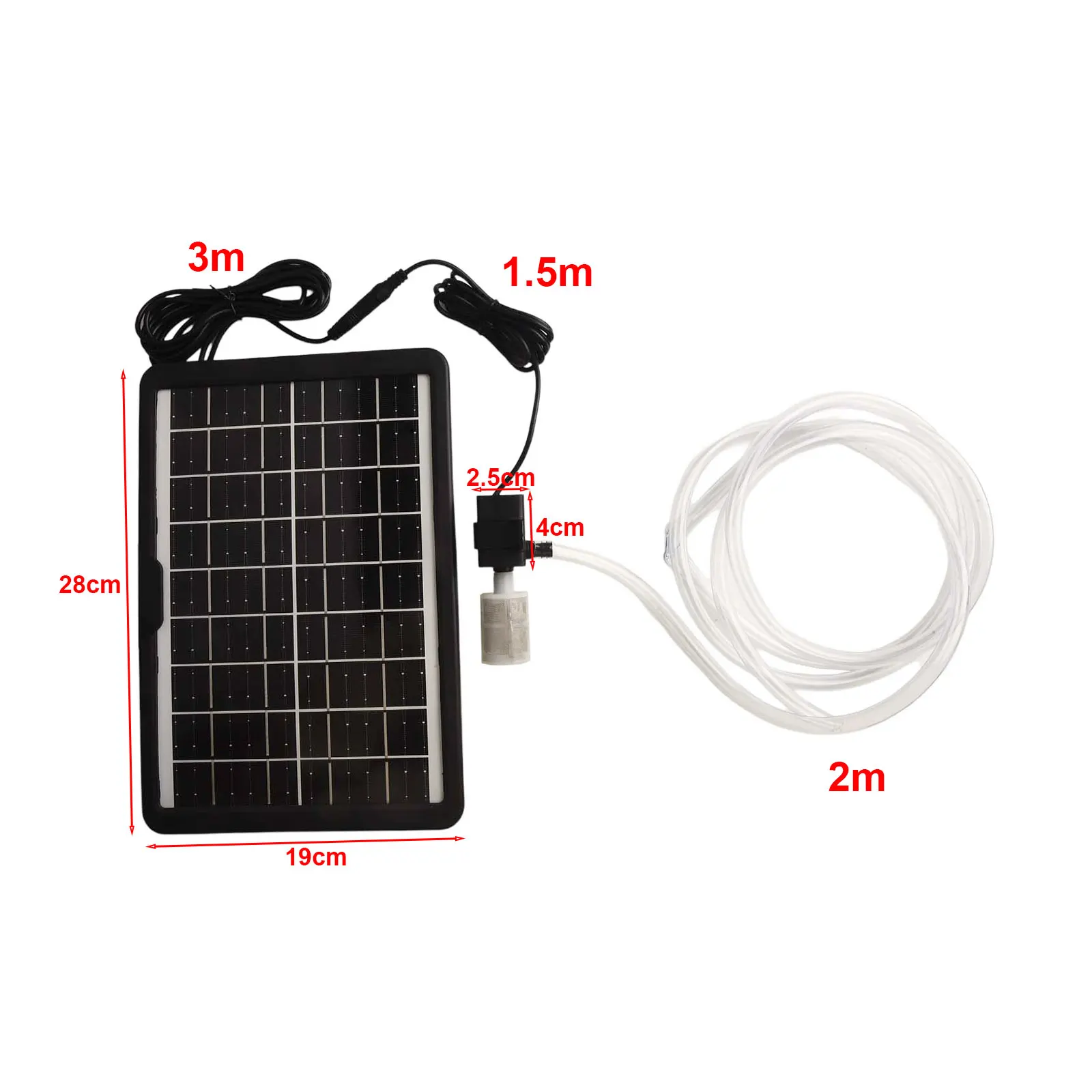 Solar-Powered 9V 6W Oxygenator Pump Portable Submersible Aerator With Adjustable Panel For Fish Ponds Tanks Reservoirs Silent