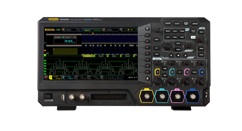 MSO5074  Four Channel digital oscilloscope usb oscilloscopes 70 MHz Signal Oscilloscope