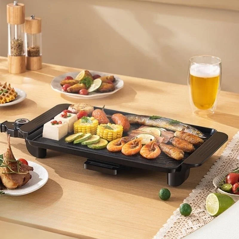 

Midea Electric Grilling Plate - Ideal for Grilling Meat at Home Household Electric Grill Quick and Efficient BBQ 220V