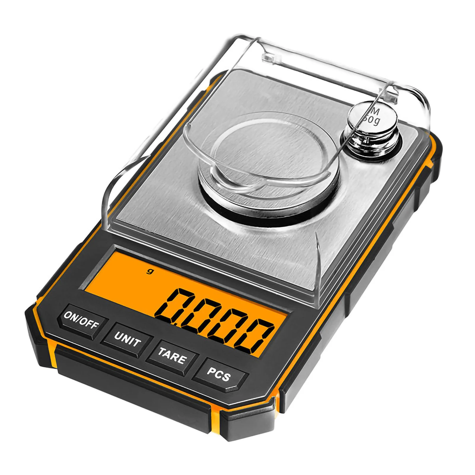 0.001g Professional Jewelry Scale 50g Electronic Display Precision Mini Pocket Digital Milligram Scales