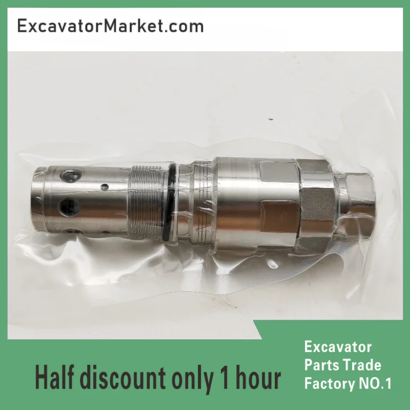 

Excavator Accessories 0816204 4386065 Main Relief Valve For ZAX200-5 ZAX200-2 ZAX240-3 ZX350 ZX370 For Hitachi Hydraulic