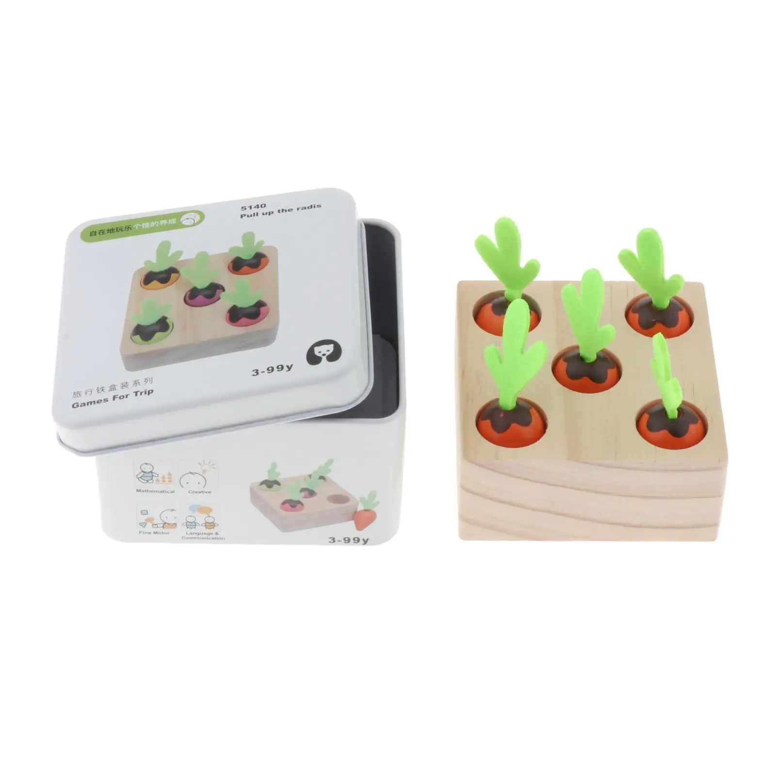 Wooden Montessori Educational Toys for Toddlers 3-5 Years Old Baby Blocks Stacking Learning Development Gifts for Boys Girls