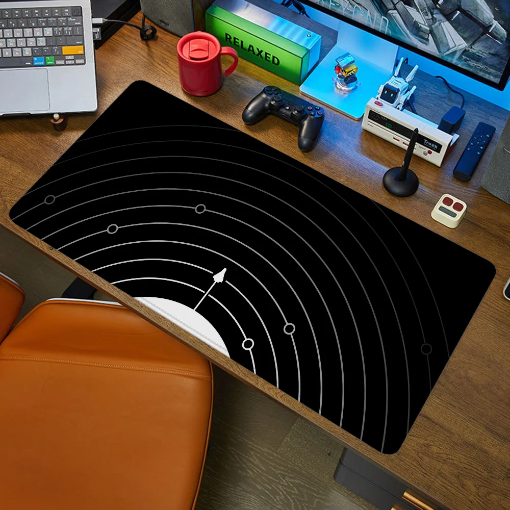 Pk Control Mouse Pad Gamer Lunar Take Off Pc Gaming Accessories Computer Table Mousepad Anime Desk Mat Large Mats Office Xxl