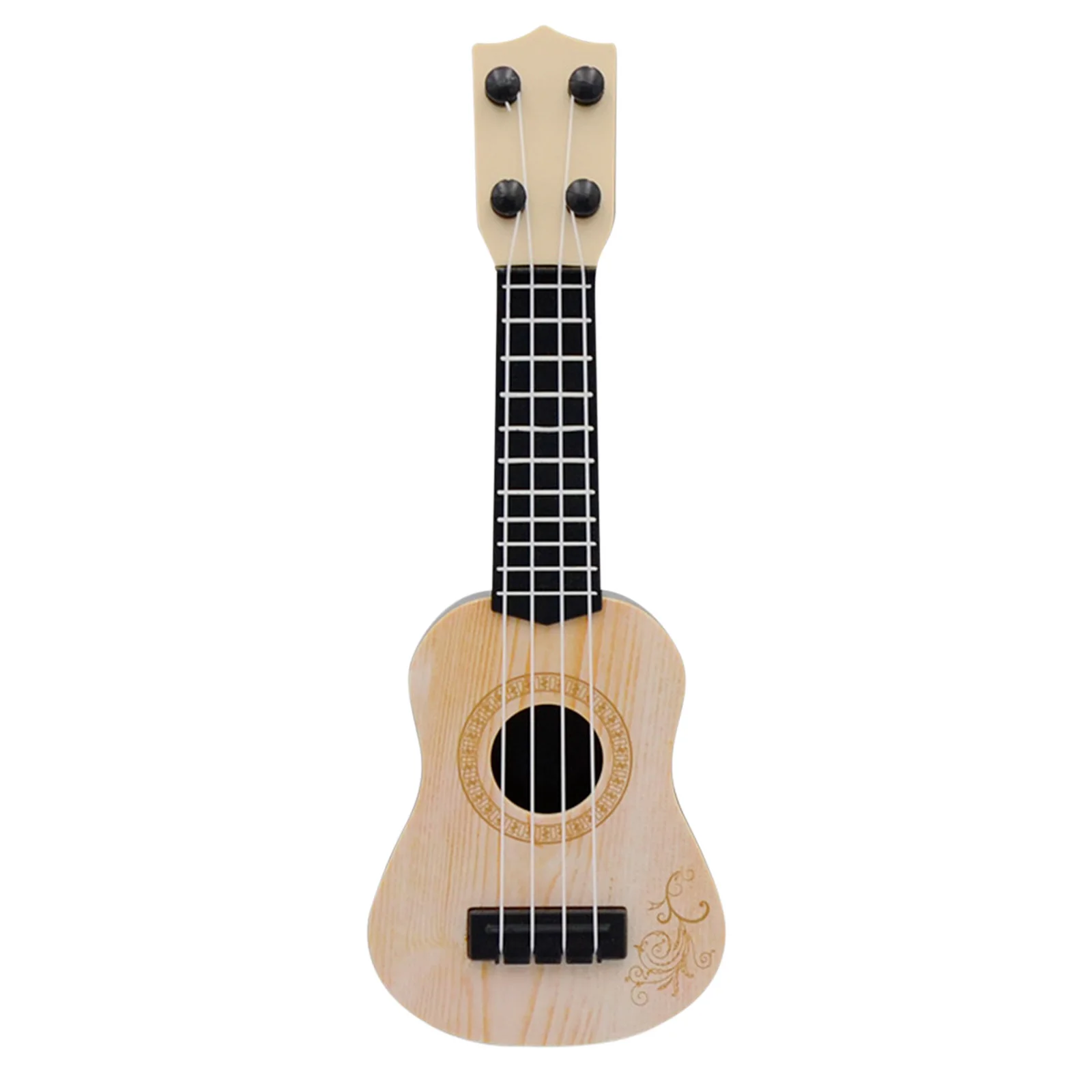 Enfants Jouet Ukulélé, 4 Cordes Ukulélés Lihgt Anti Pause Portable pour l' Apprentissage de la Musique Instrument pour l'Éducation Précoce Rouge