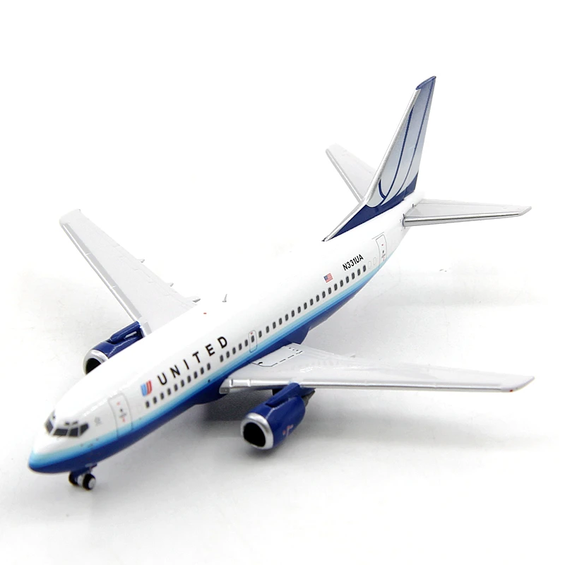 1/400 Scale C Model C0010 United Airlines  B737-300 N331UA Passenger Passenger Aircraft Model Collectible Toy Gift Display