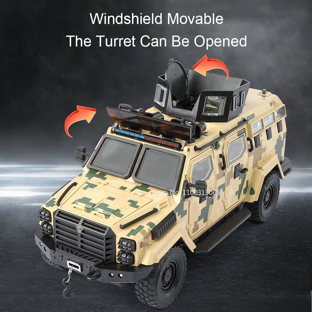 1:24 Sabertooth Toy Model Police Cars with Light Sound Pull Back Miniature Car Wheel Shock Absorption Vehicle Kids Perfect Fun