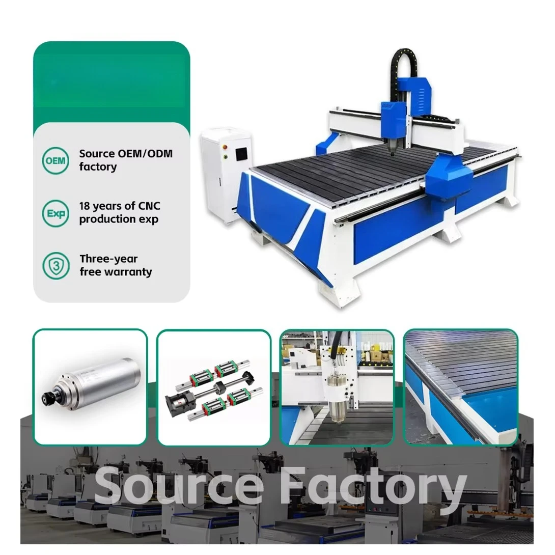 Wood Cnc Router Machine 3d Wood Milling Machine Cnc Engraving Machine for Mdf Aluminum Pvc Acrylic Boards