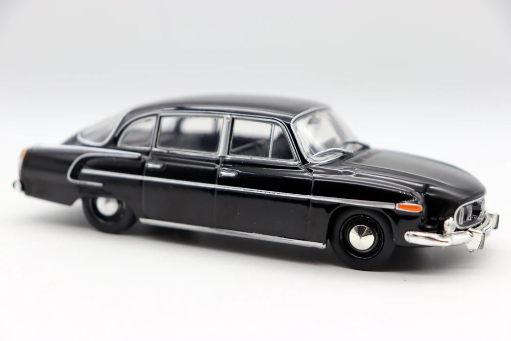 New 1/43 Tatra 603 1969 Black By AbrRex Scale Model Cars Diecast Matel for collection gift