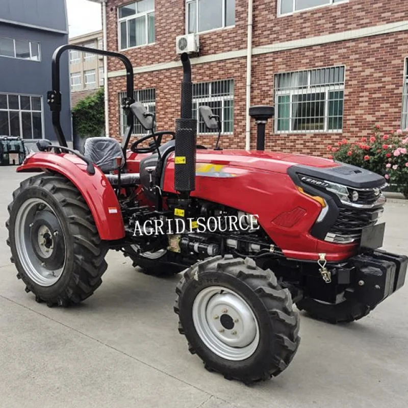 Granja-Mini tracteur pour l'agriculture, charrue à disque, chargeur frontal, mini tracteur pour l'agriculture, 4x4, Chine