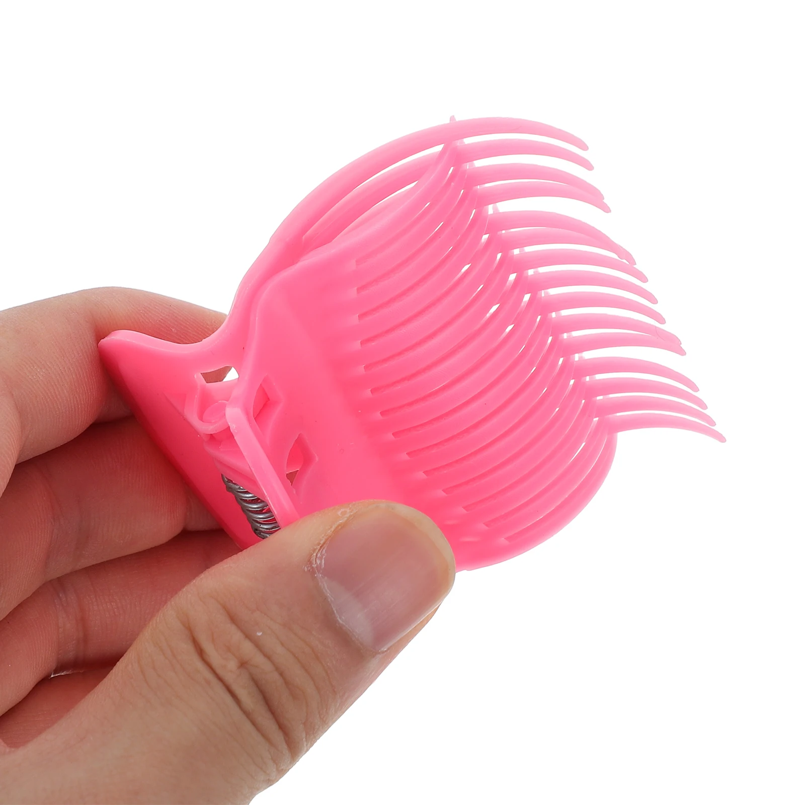 

12pcs Hair Curler Hot Roller Clamp Salon Clips Girls Claw Sectioning Rollers Styling Tool Heat Protection Professional Results