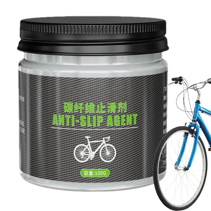 Carbon Fiber Anti Slip Agent 100g Anti Slip Bicycle Grease Multifunctional Bicycle Carbon Grease Bicycle Assembly Grease For