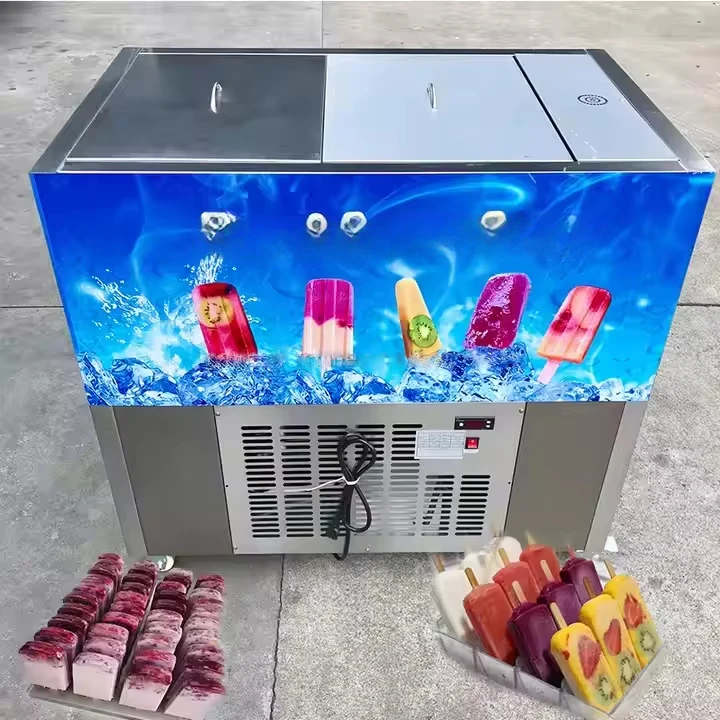 Commercial Ice Cream Pop Popsicles Ice Lolly Juice Making Machine