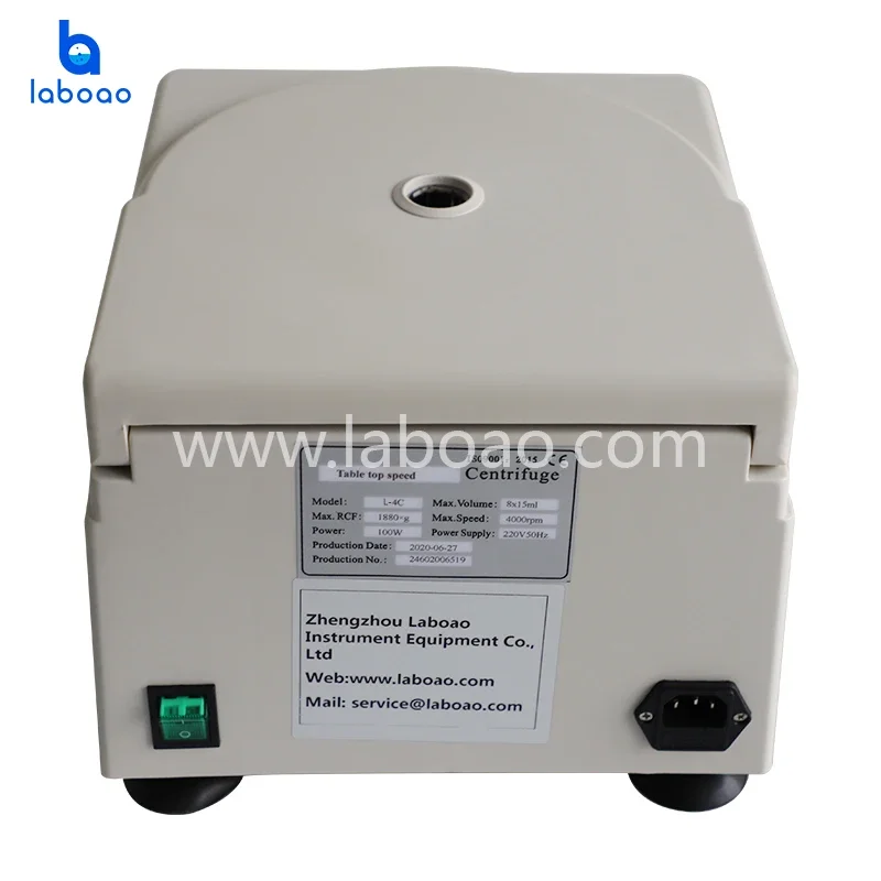 Laboao Compact Low-Speed Benchtop Laboratory Centrifuge for Small Volumes