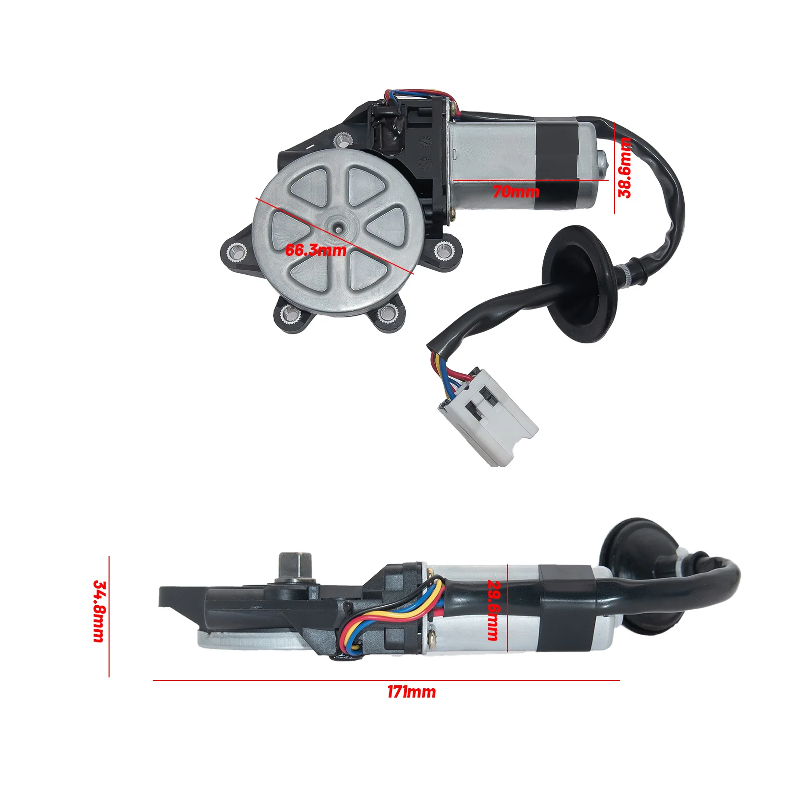 80730-CD00A 80731-CD00A Fensterhebermotor links und rechts für Nissan 350Z Cabrio/Coupé für Skyline Infiniti G35