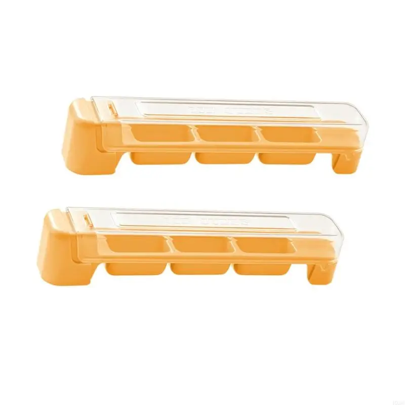 2 piezas Cubos flexible fabricante cubitos bandeja forma rectangular cubitos moldes hx6c