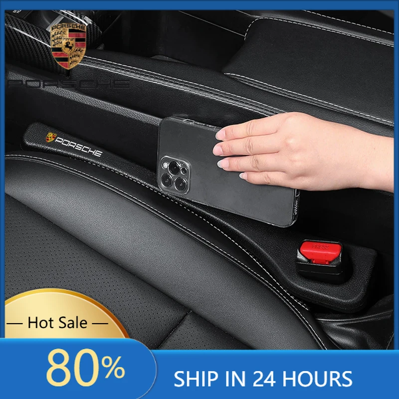 

Interior Stickers Fot Porsche Car Seat Gap Filler Side Seam Plug Strip Interior Decoration For Porsche 911 718 Taycan Panamera C
