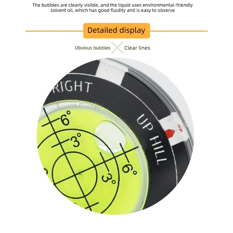 Golf Putt Ball Marker High Precision Round Golf Putt Green Reader Golfing Putting Aid Golf Slope Putting Reader 1PC New