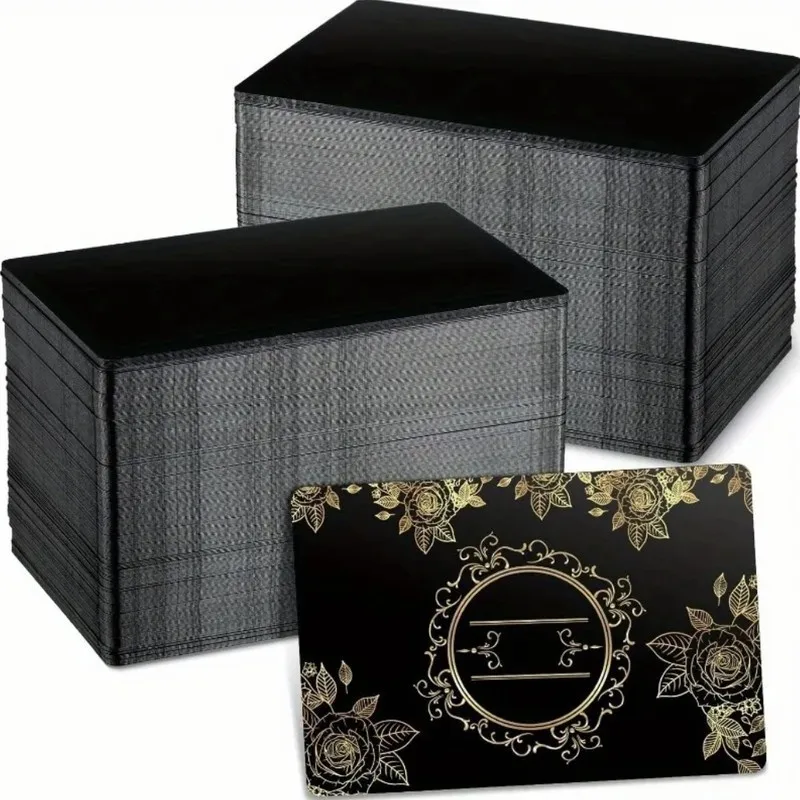Durable Scratch Resistant 0.45mm Laser Engraving Cards 35 pcs, perfect for Sublimation Printing, Perfect for Laser Marking
