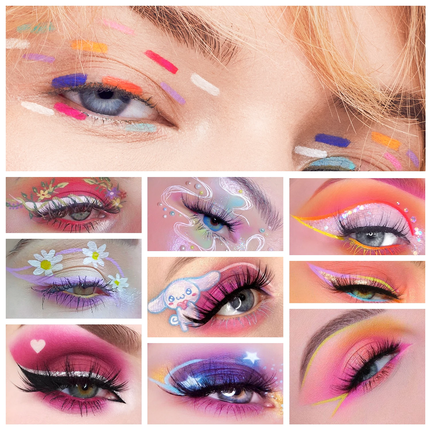 12 色アイライナーセット速乾性防水 & 防汗アイライナーゲルペンシルアイシャドウペンシル色鉛筆