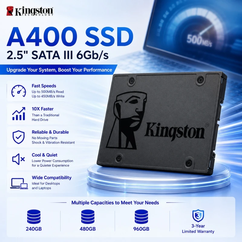Ssd kingston a400 960gb-AliExpress