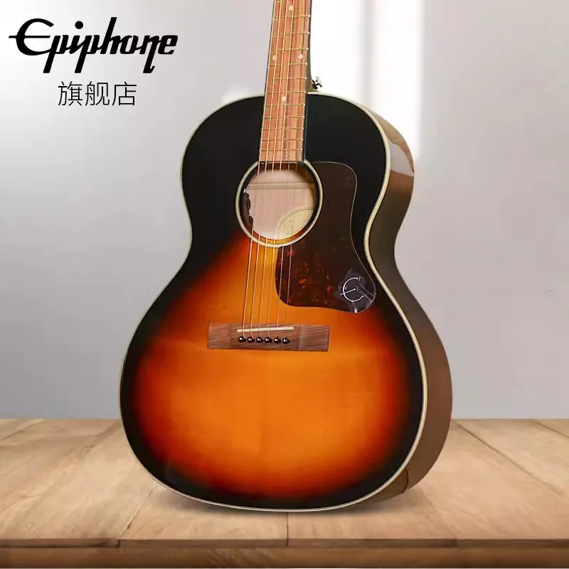 Epiphone EL-00 studio Folk Wood Guitar Professional Electric Box