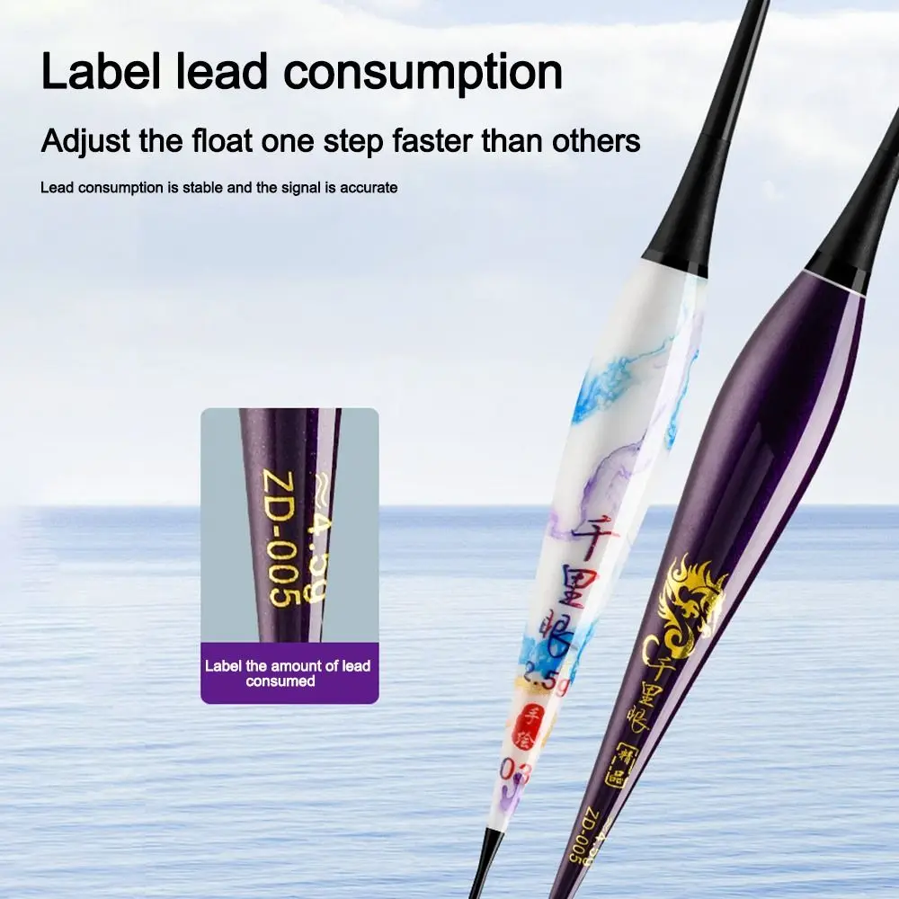 Day and Night Dual Use Electronic Float Sensitive Eye-catching Fish Float for Silver Carp Crucian Carp Bighead Carp