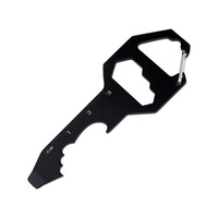 Screwdriver Key Shaped Bottle Opener Multipurpose Multi Function Tool Kit Keychain Multifunctional Key Holder For Men