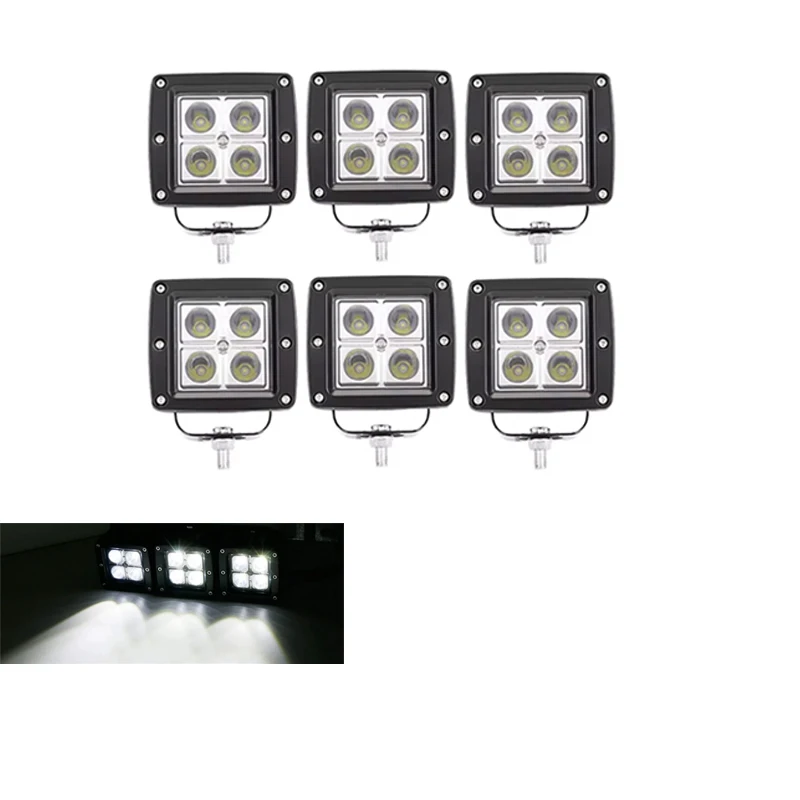Car Front Bumper 18W Led Fog Light With Mounting Bracket For Ford F150 SVT Raptor 2017 2018 2019 2020 F-150 Accessories - Image 3