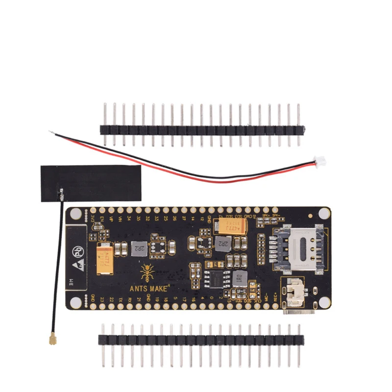 TTGO T-Call V1.4 ESP32 bezprzewodowa moduł komunikacyjny antena FPC karta SIM SIM800L