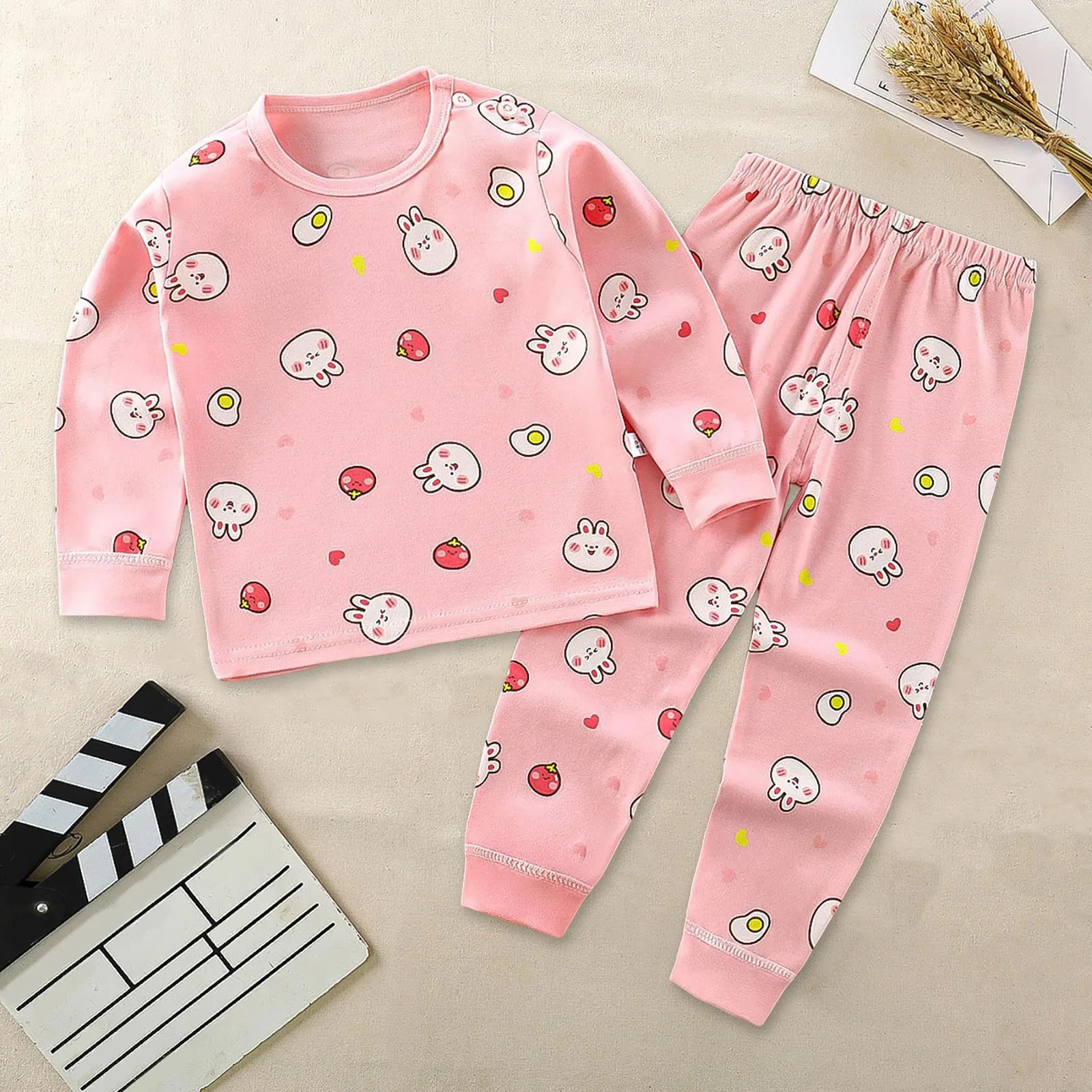 

Female Baby Clothes Children Underwear Sets Of Cotton Pajamas Girls Baby Fall Clothing Fall Pants Cotton Bodysuit Pack Baby Girl